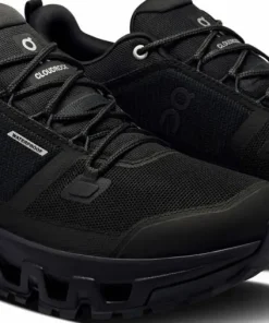 On Men's Cloudrock Low Waterproof Black/Black