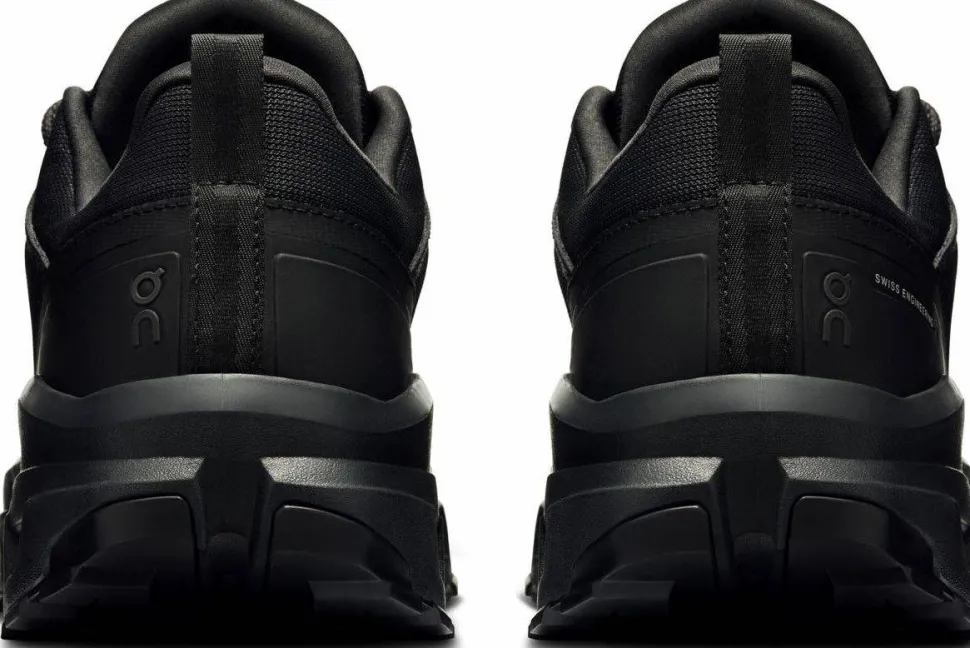 On Men's Cloudrock Low Waterproof Black/Black