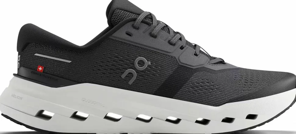 On Men's Cloudrunner 3 Black/Ivory