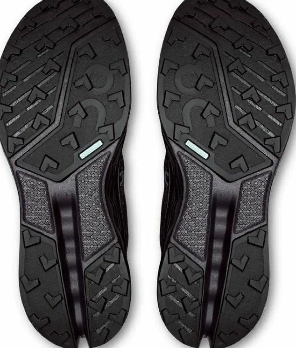 On Men's Cloudsurfer Trail 2 Waterproof Black/Black
