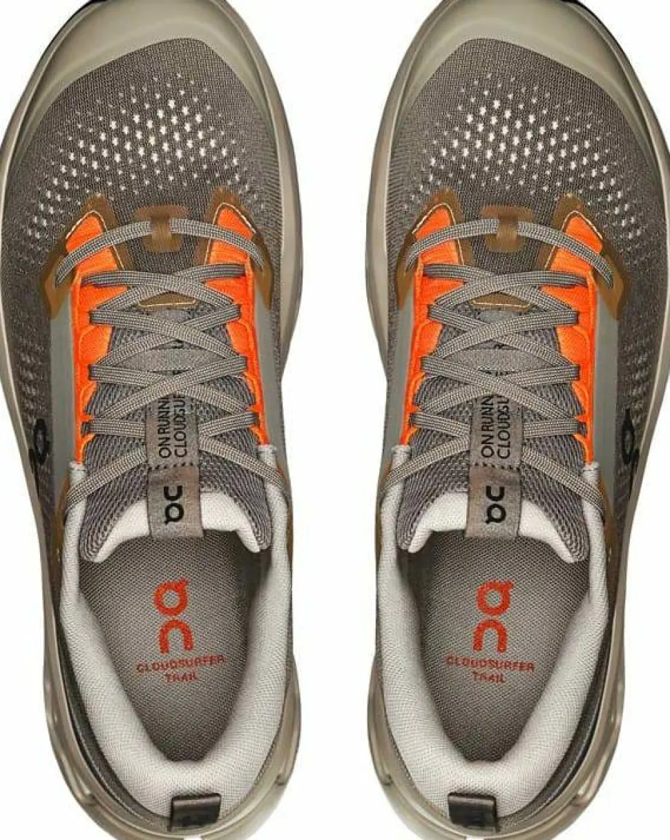 On Men's Cloudsurfer Trail 2 Eclipse/Cinder