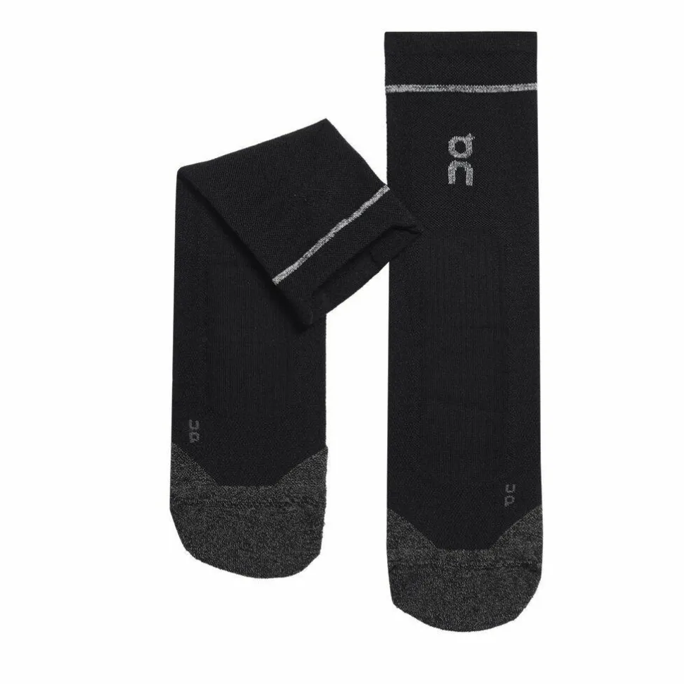 On Unisex Merino Ultra Sock Black