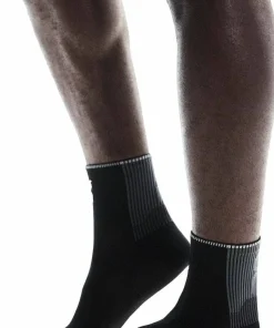 On Unisex Performance Run Sock Mid Black/Eclipse