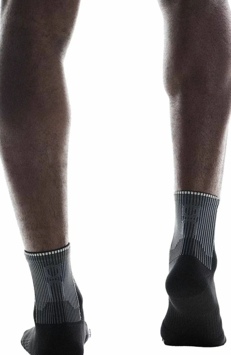 On Unisex Performance Run Sock Mid Black/Eclipse