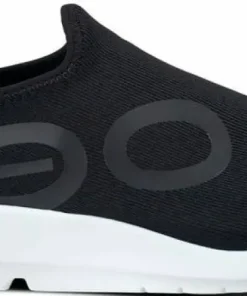 OOFOS Men's Oomg Sport Low Shoe White/Black