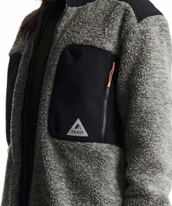 Orage Unisex Grizzly Pile Jacket Boreal