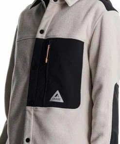 Orage Unisex Hunter Fleece Shirt Dark Birch