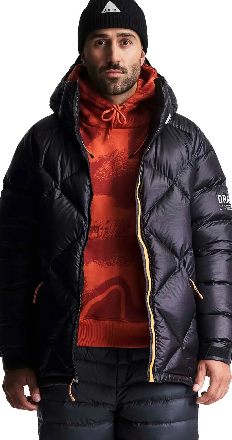 Orage Unisex MTN-X Echo Down Jacket Black
