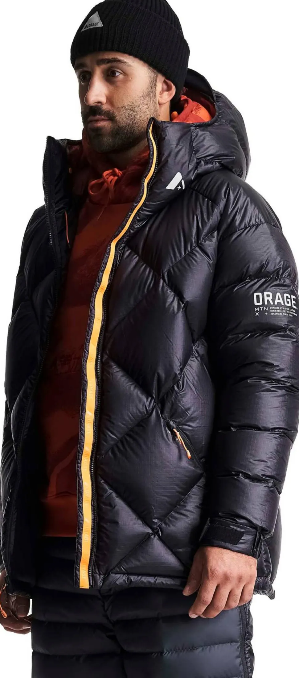 Orage Unisex MTN-X Echo Down Jacket Black
