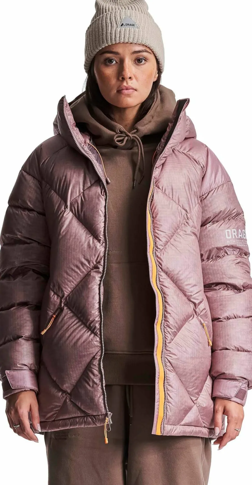 Orage Unisex MTN-X Echo Down Jacket Light Plum
