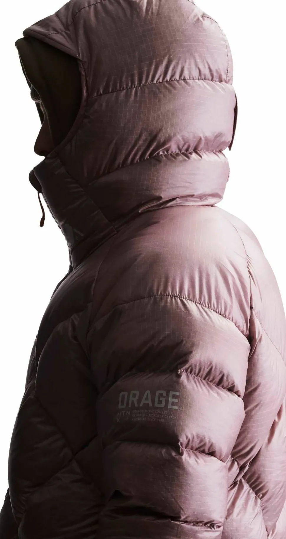 Orage Unisex MTN-X Echo Down Jacket Light Plum