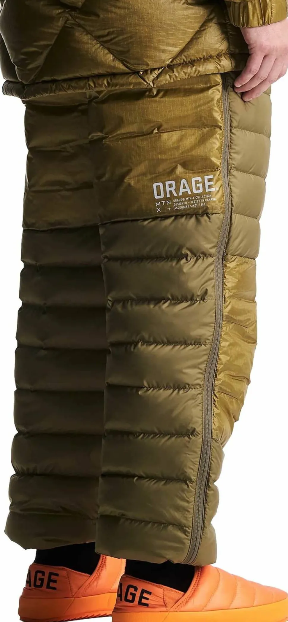 Orage Unisex MTN-X Nimbus Down Pants Juniper