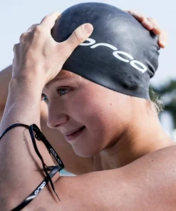 Orca Silicone Swim Cap Black