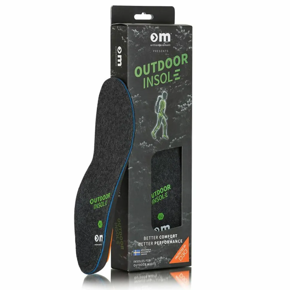 Ortho Movement Outdoor Insole Black
