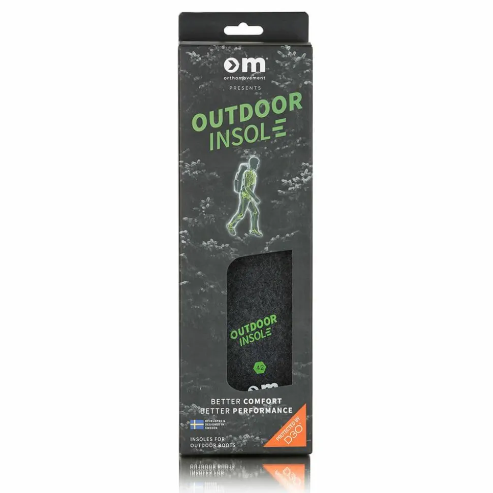 Ortho Movement Outdoor Insole Black