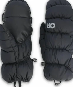 Outdoor Research Men's Coldfront Down Mitts Black