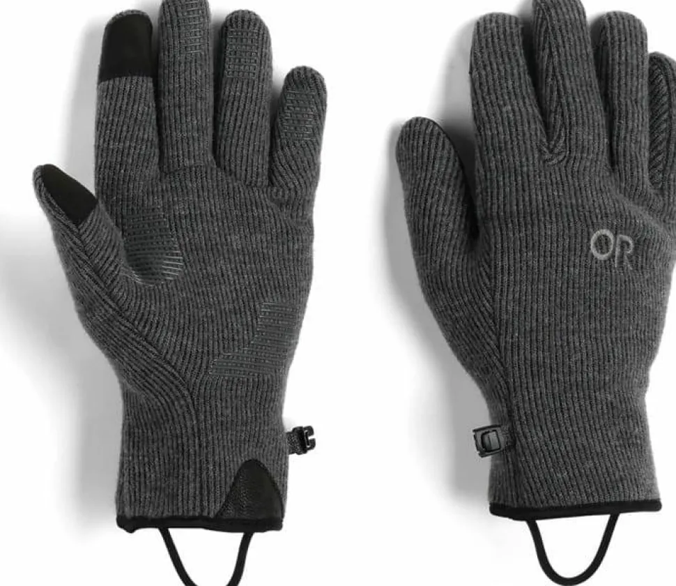 Outdoor Research Men's Flurry Sensor Gloves Charcoal