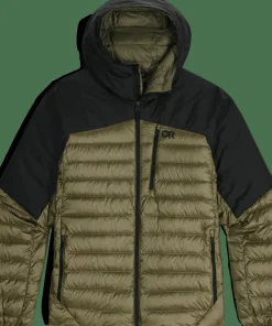 Outdoor Research Men's Helium Down Hoodie Ranger Green/Black