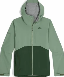 Outdoor Research Men's Stratoburst Stretch Rain Jacket Balsam/Grove
