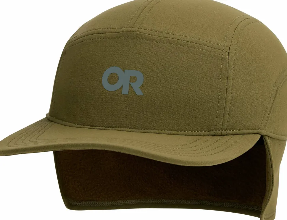 Outdoor Research Men's Timberline Trapp Cap Dark Olive