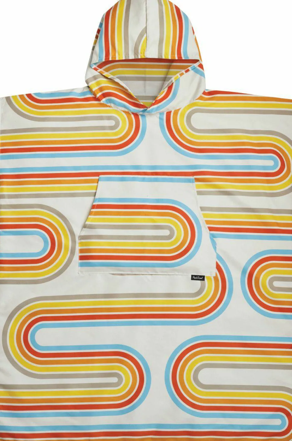 Packtowl Changing Poncho Retro Curve