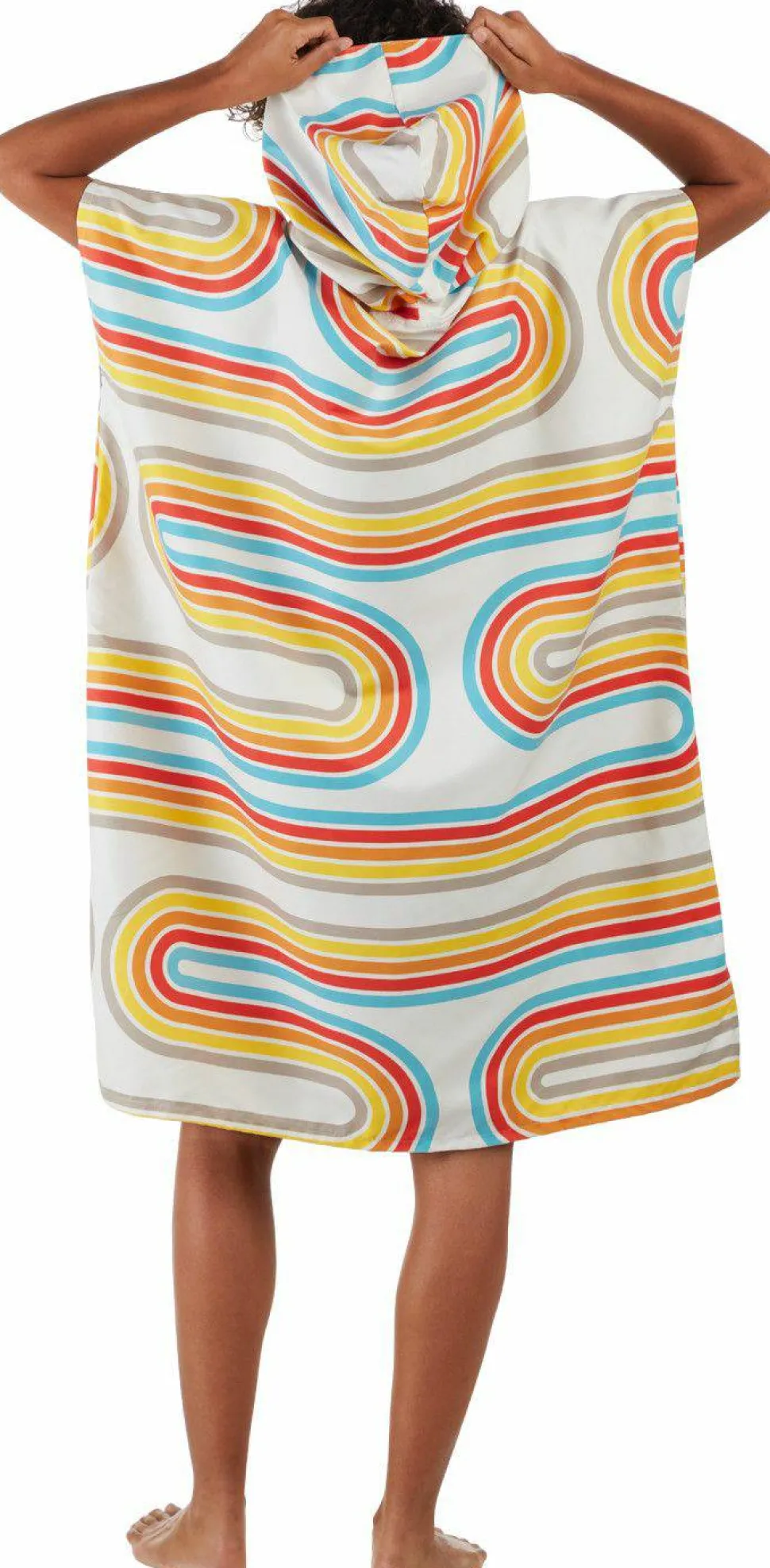 Packtowl Changing Poncho Retro Curve