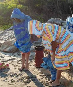 Packtowl Changing Poncho Botanical
