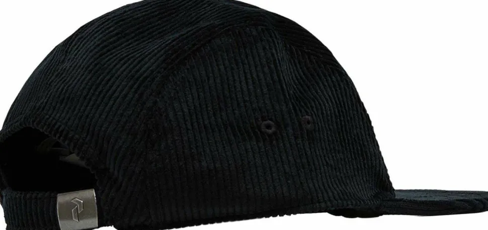 Peak Performance Cord Cap Black