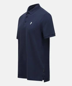 Peak Performance Men's Classic Cotton Polo Blue Shadow