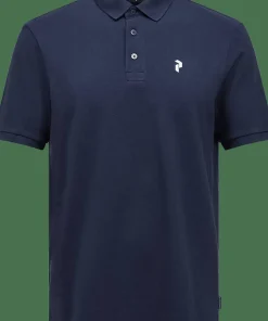 Peak Performance Men's Classic Cotton Polo Blue Shadow