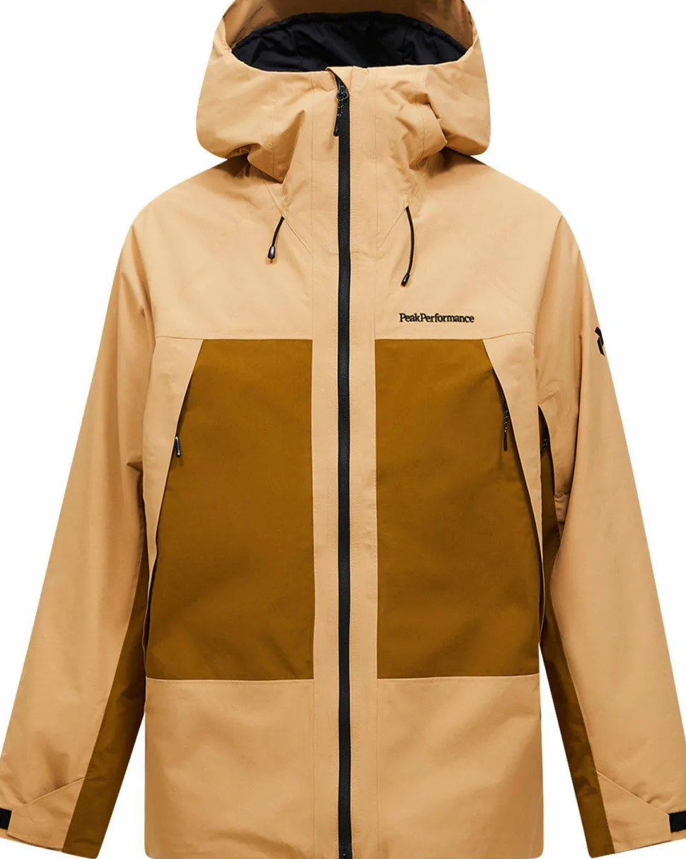Peak Performance Men's Edge Insulated Jacket Sierra Sand/earthy Summit/