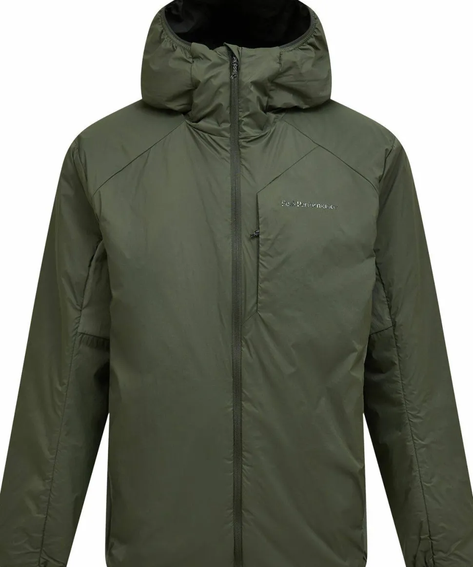 Peak Performance Men's Freelight Reversible Hood Pine Needle