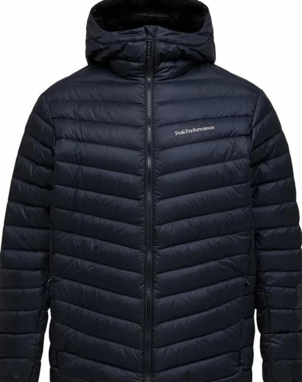 Peak Performance Men's Frost Down Hood Jacket Black