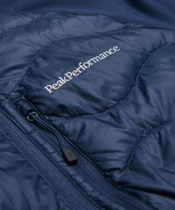 Peak Performance Men's Helium Down Hybrid Hood Blue Shadow
