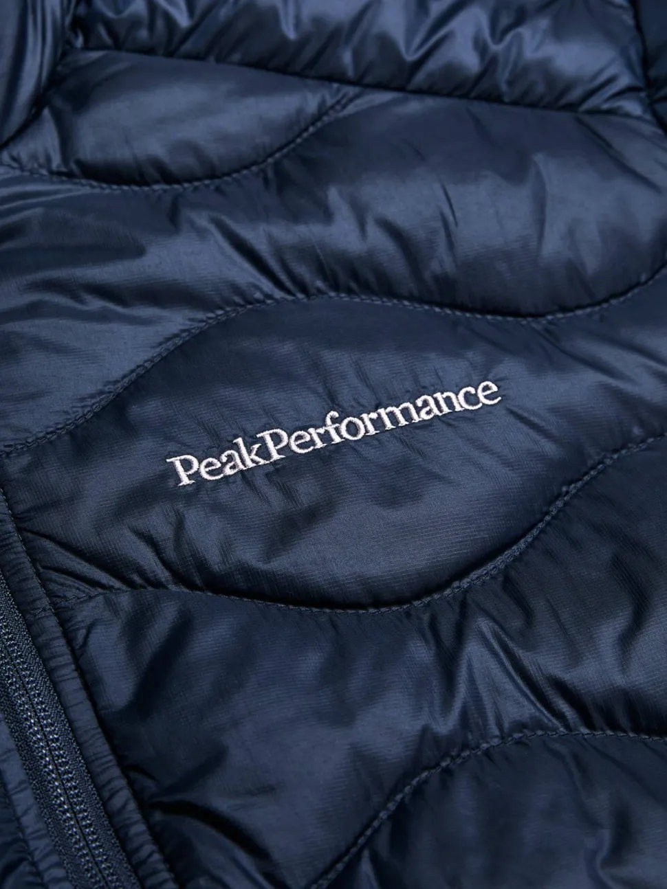 Peak Performance Men's Helium Down Hood Jacket Blue Shadow