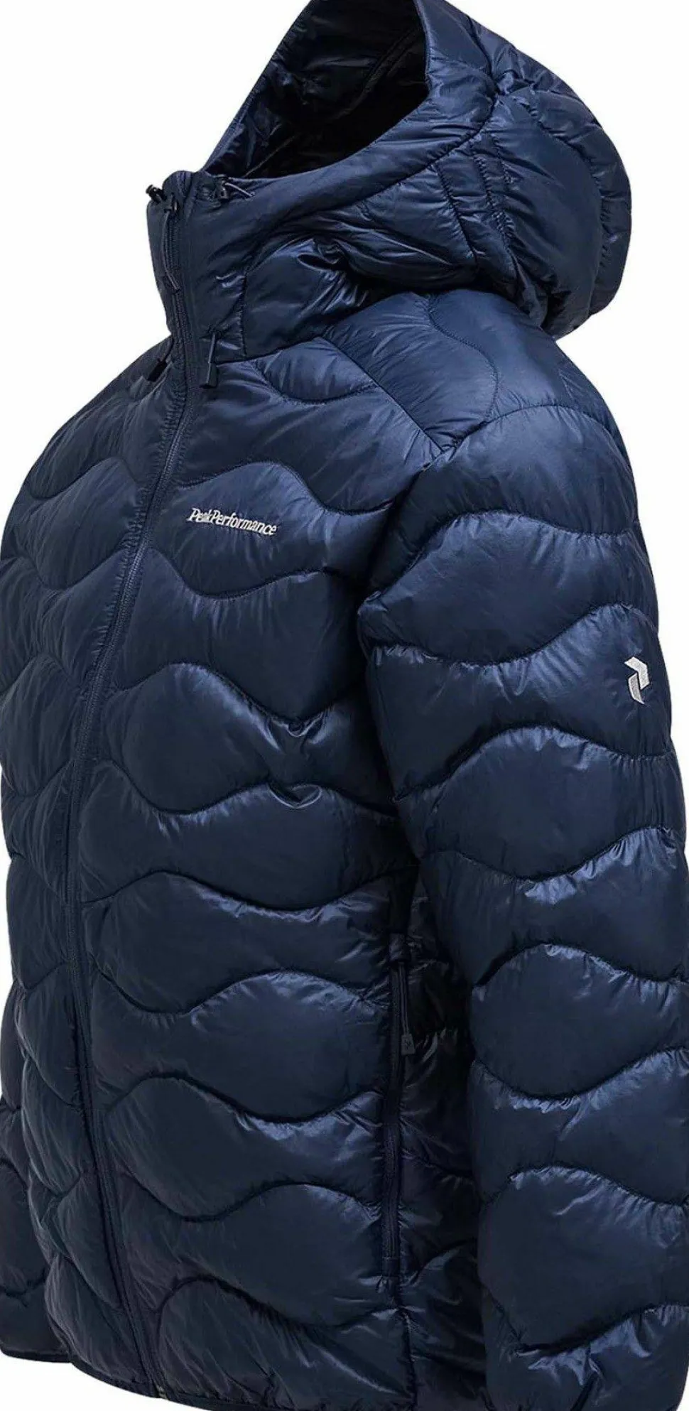 Peak Performance Men's Helium Down Hood Jacket Blue Shadow