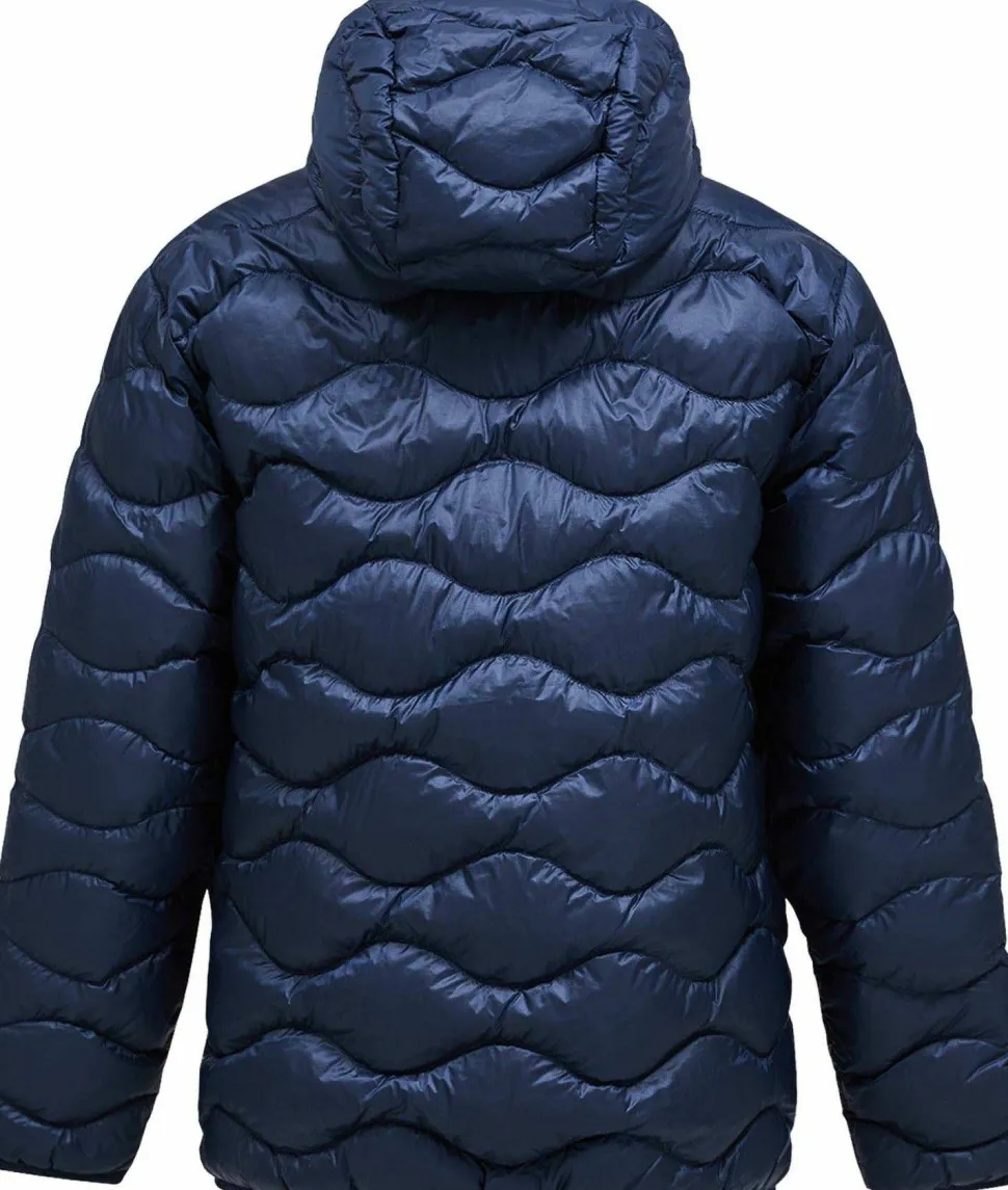 Peak Performance Men's Helium Down Hood Jacket Blue Shadow