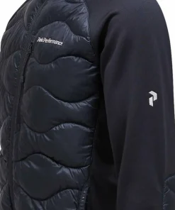 Peak Performance Men's Helium Down Hybrid Hood Black
