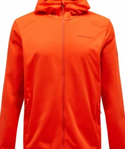 Peak Performance Men's Light Zip Hood Solar Burst