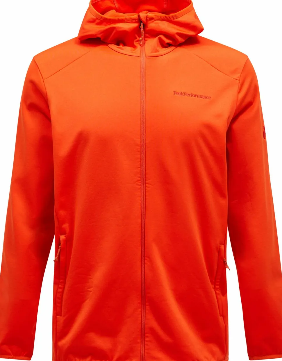 Peak Performance Men's Light Zip Hood Solar Burst