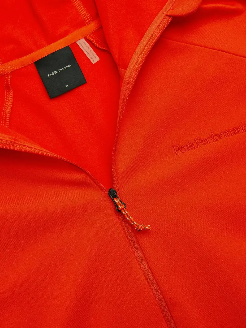 Peak Performance Men's Light Zip Hood Solar Burst