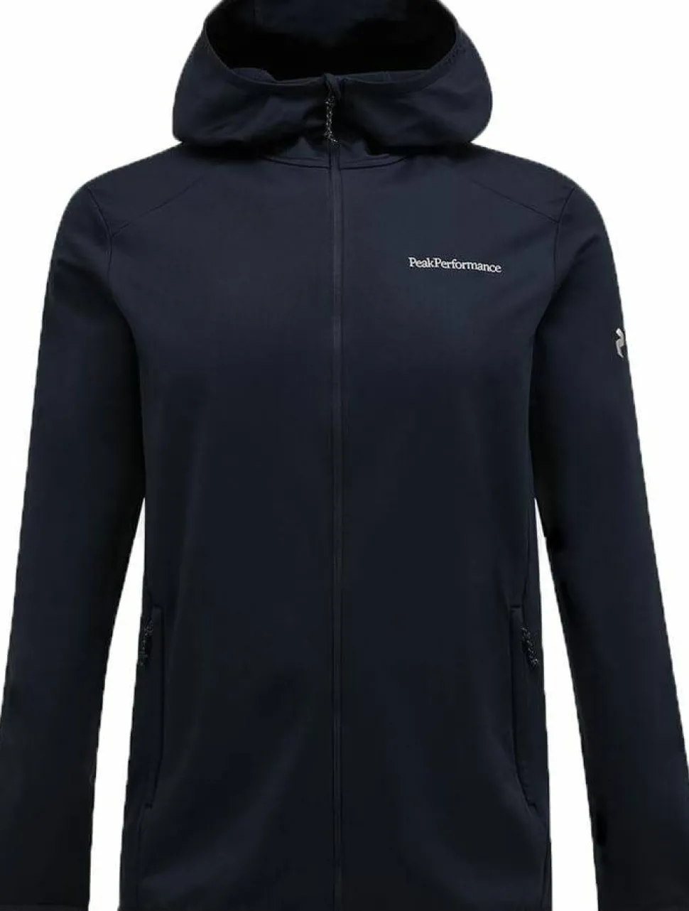 Peak Performance Men's Light Zip Hood Black