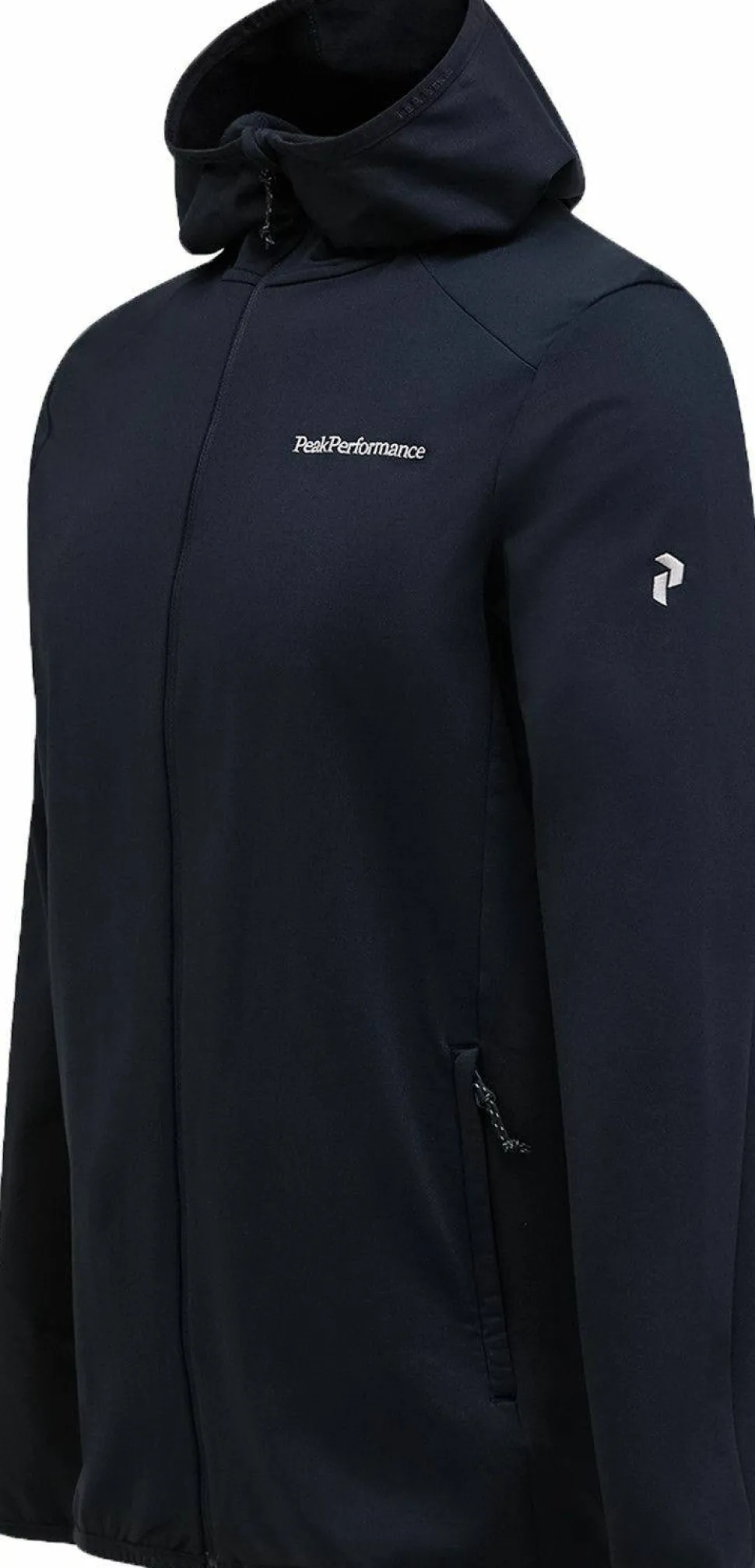 Peak Performance Men's Light Zip Hood Black