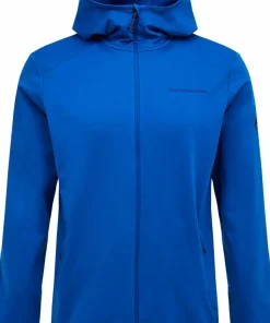 Peak Performance Men's Light Zip Hood True Blue