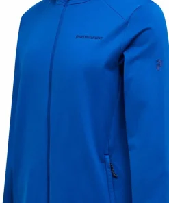 Peak Performance Men's Light Zip Hood True Blue