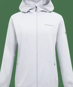 Peak Performance Men's Light Zip Hood Summit Smoke