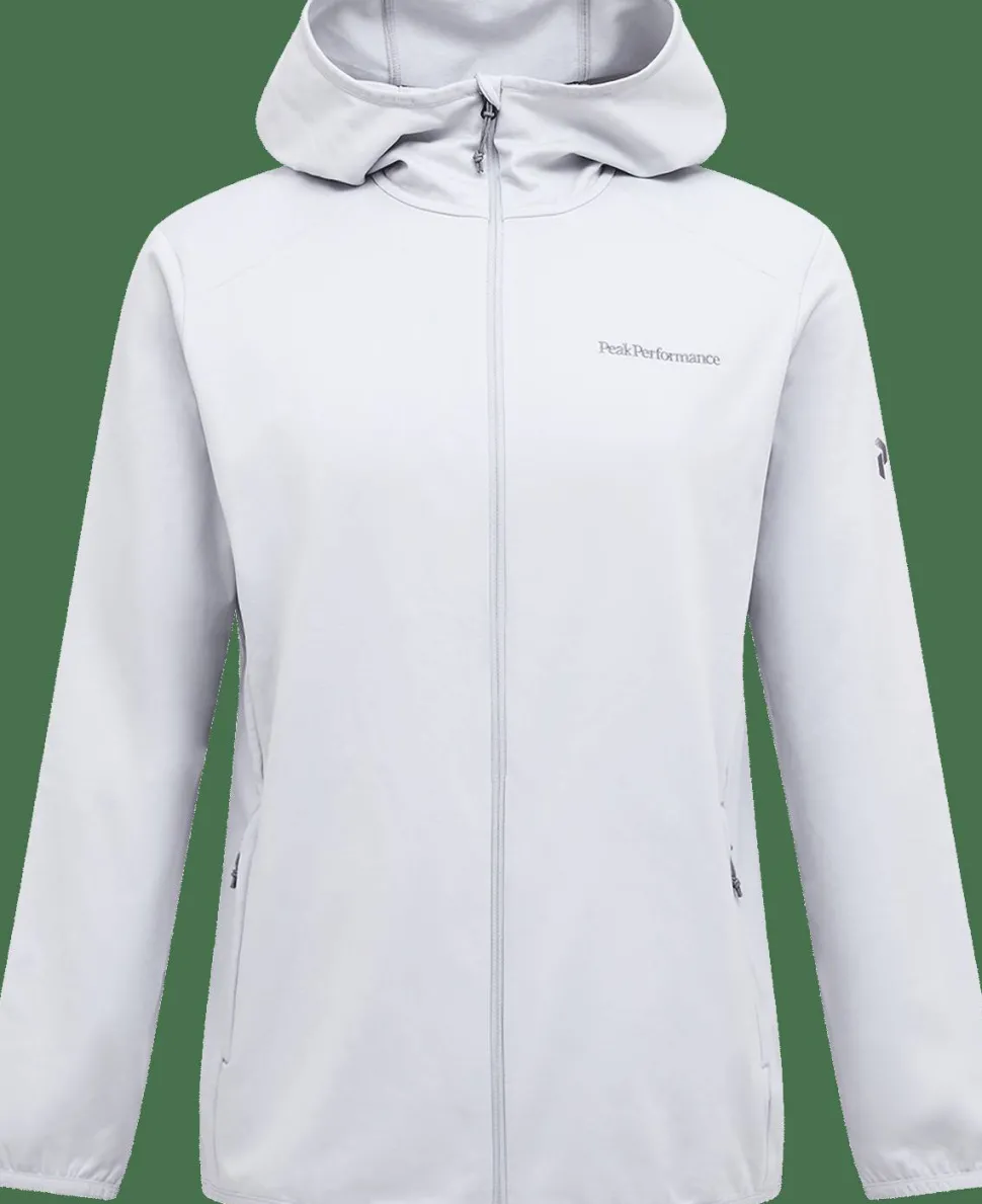 Peak Performance Men's Light Zip Hood Summit Smoke