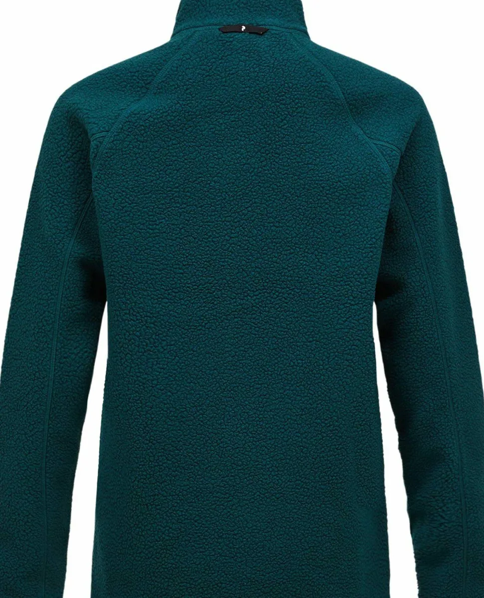 Peak Performance Men's Naturerush Pile Zip Jacket Ponderosa Pine