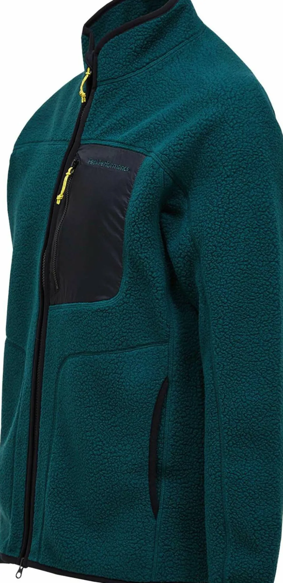 Peak Performance Men's Naturerush Pile Zip Jacket Ponderosa Pine