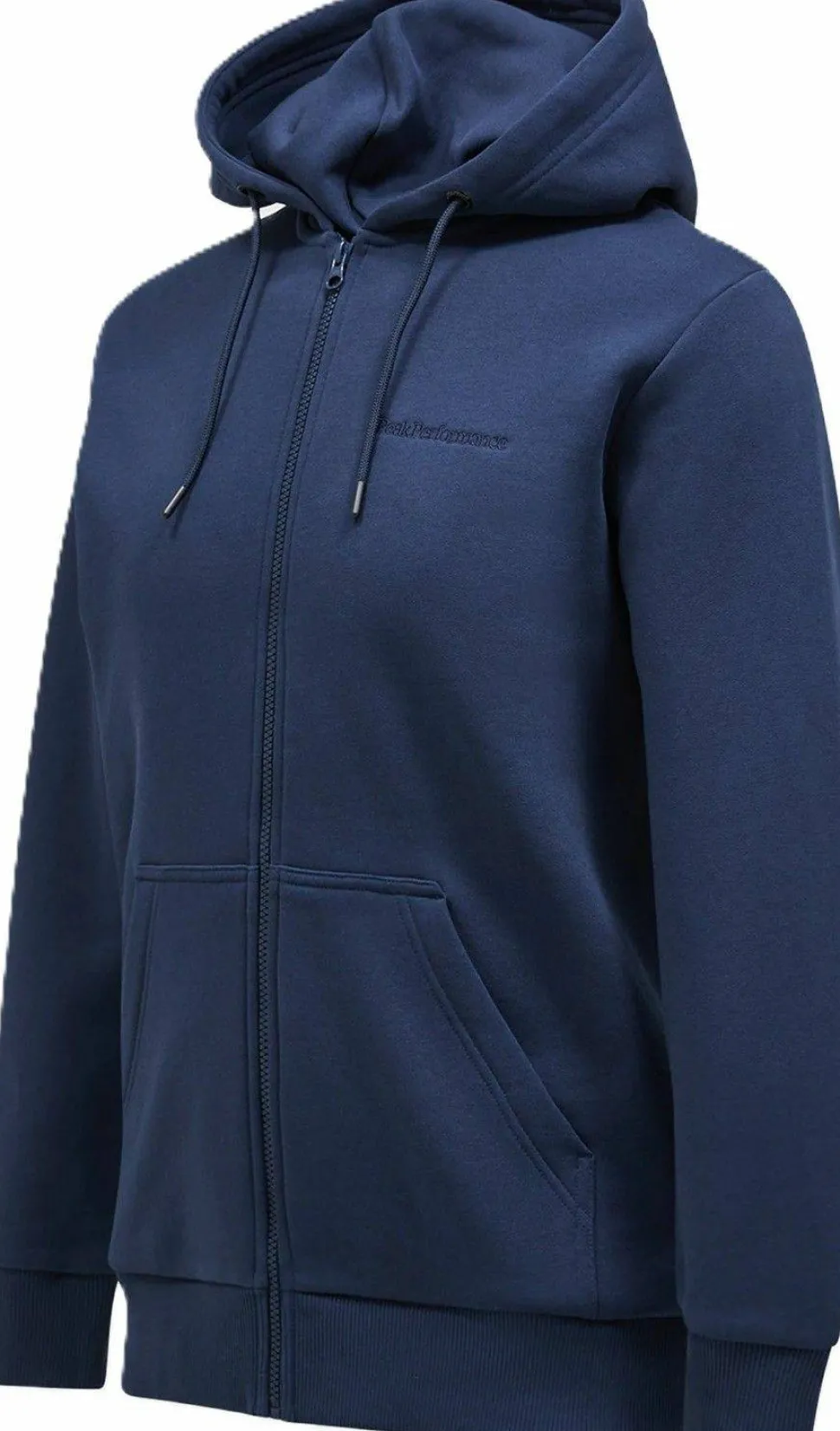 Peak Performance Men's Original Small Logo Zip Blue Shadow